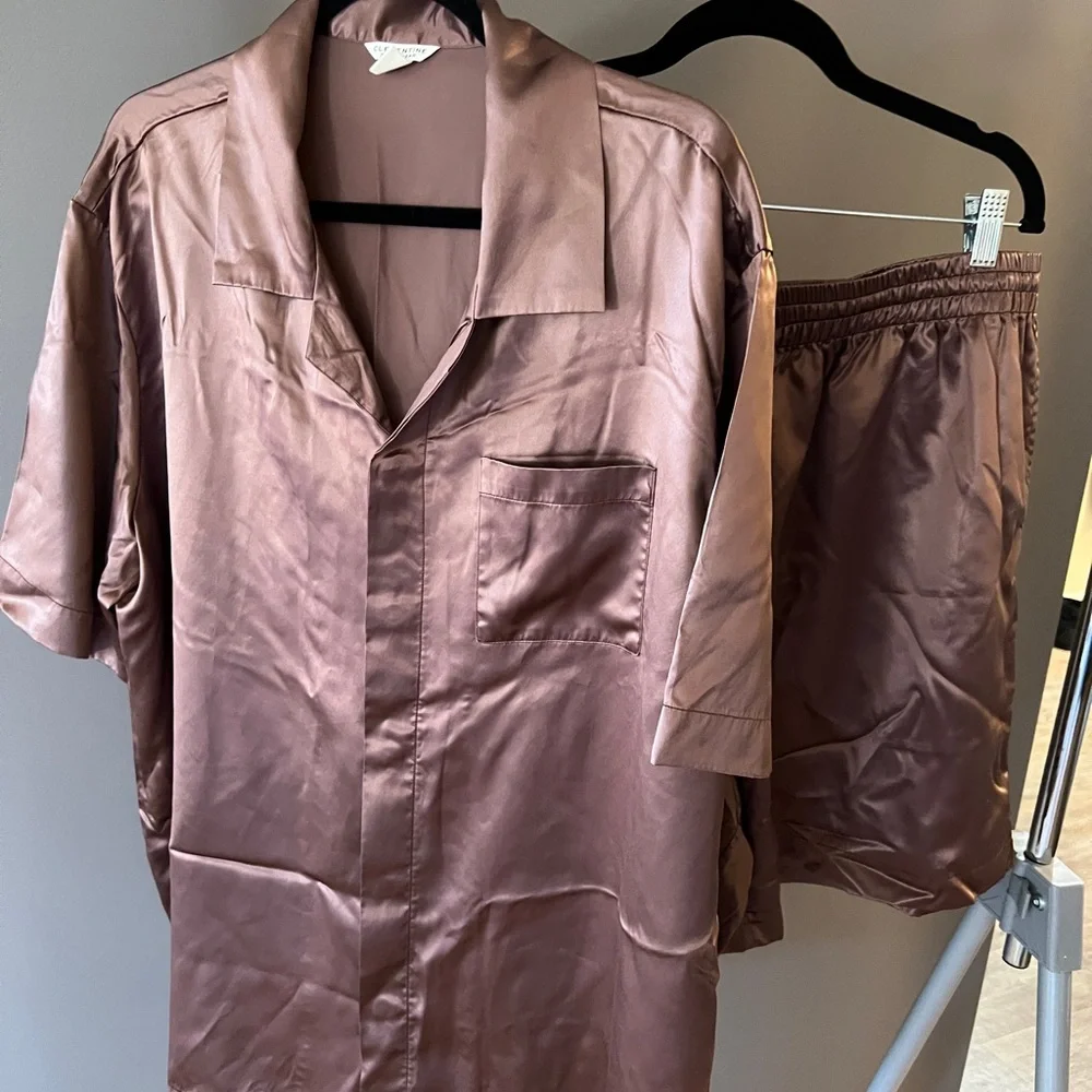 Clementine Organic Silk Sleepwear Set - Picture 1 of 7
